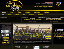 Tablet Screenshot of lerheu-rugby.fr